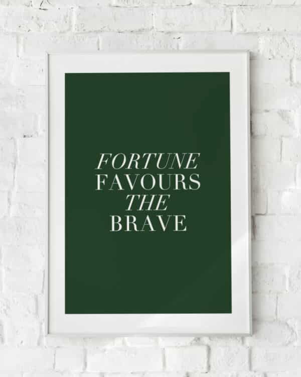 Be Brave - Plakat