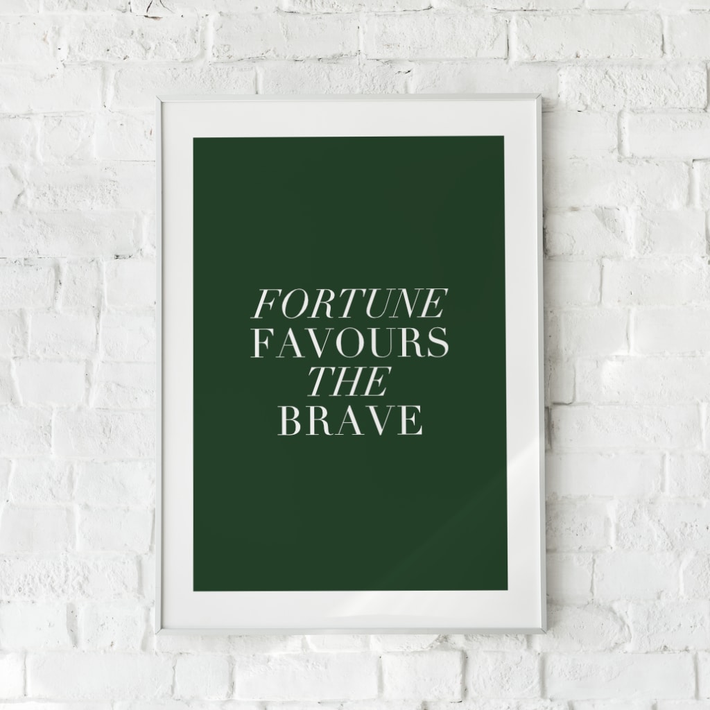 Be Brave - Plakat